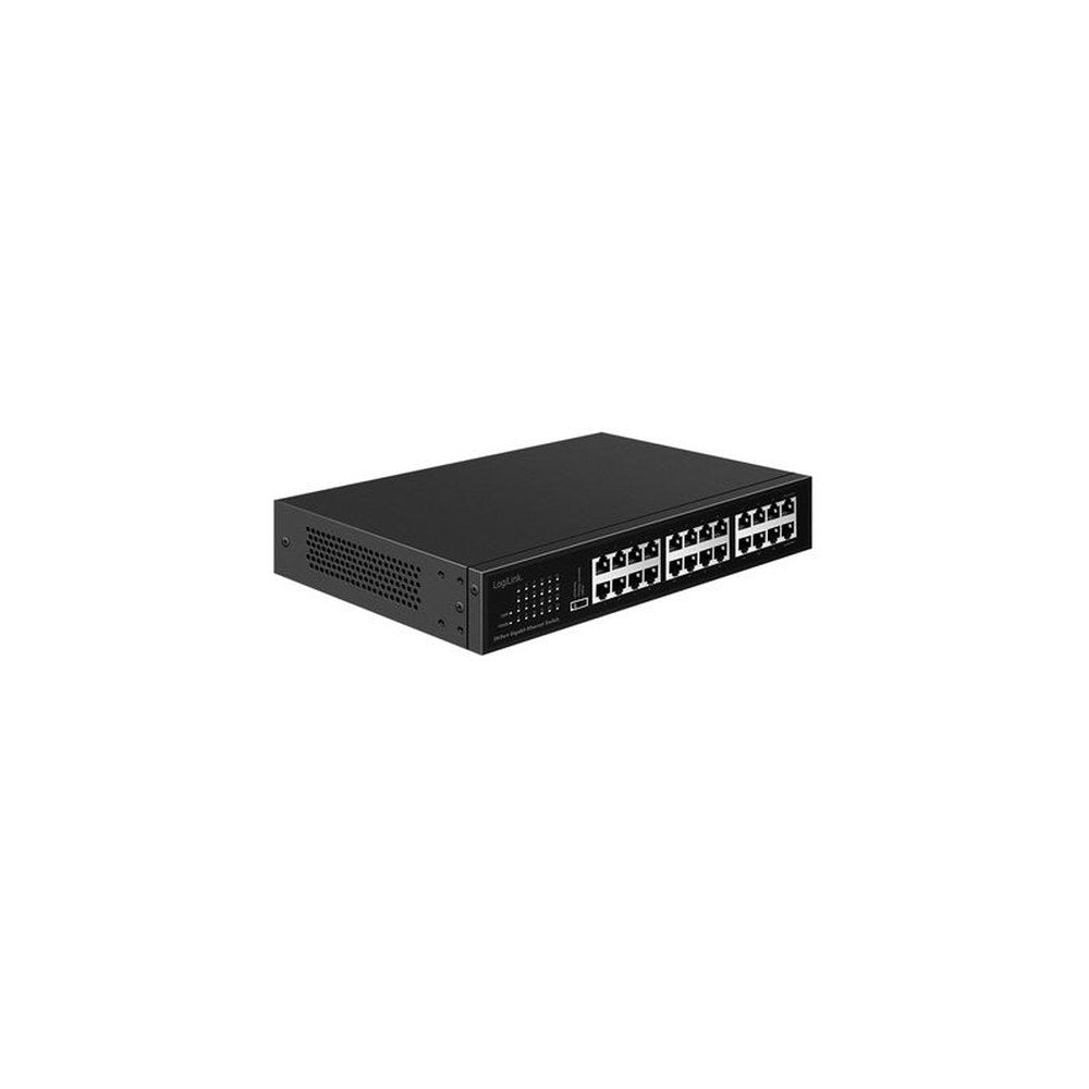 LogiLink Switch Gigabit Ethernet 19', 24 ports, Unmanaged