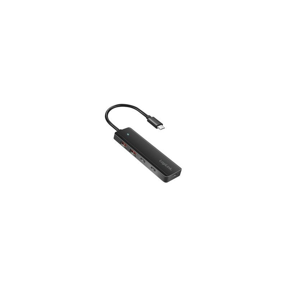 LogiLink Hub USB 3.2 Ultra Slim, 4 ports, 2x USB-A, 2x USB-C