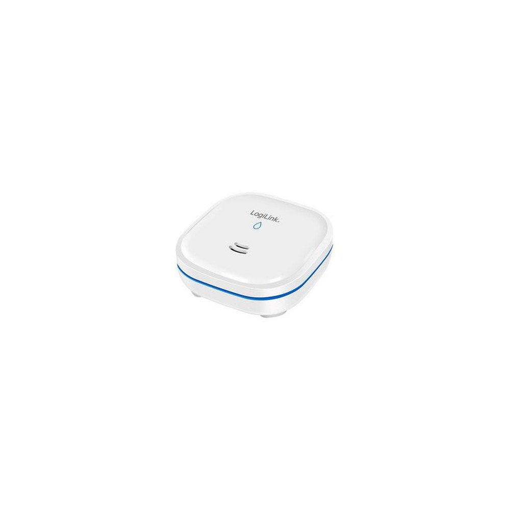 LogiLink Détecteur de fuite d'eau, alarme: env. 85 dB, blanc
