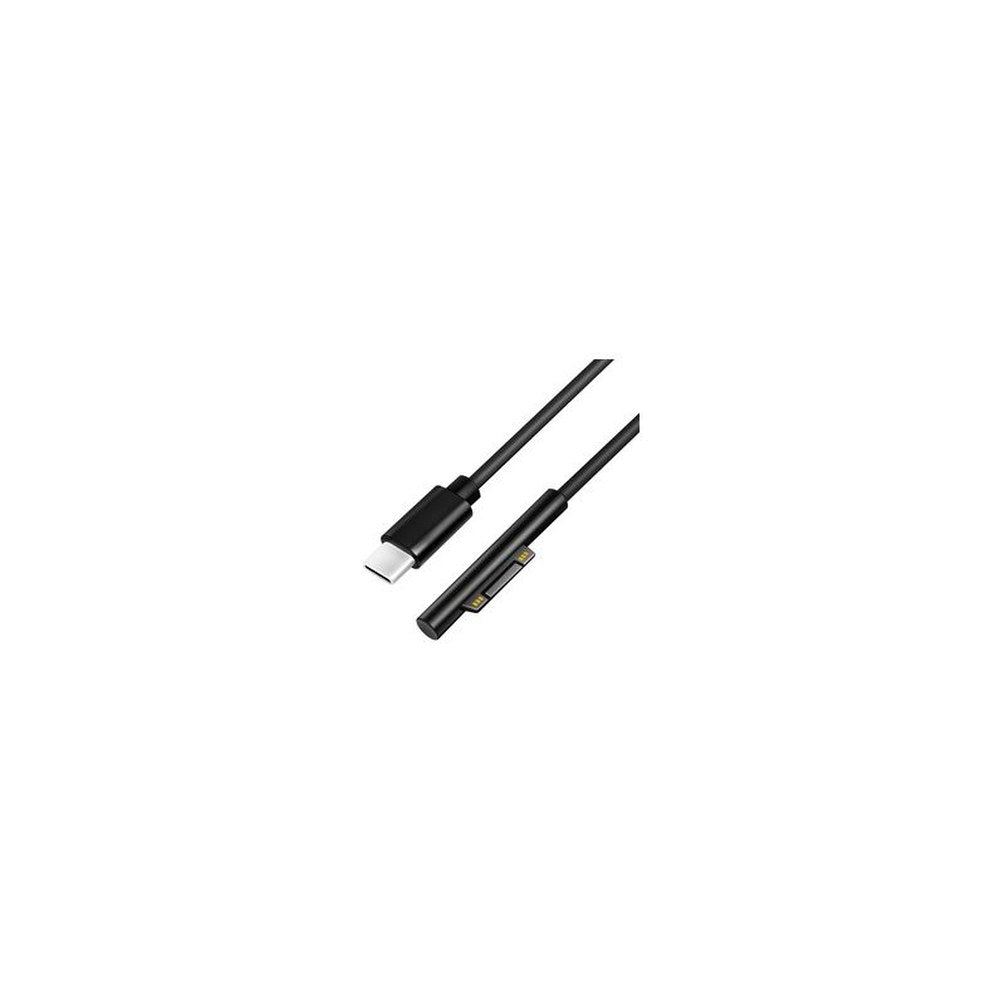 LogiLink Cordon de charge USB-C - Microsoft Surface, noir