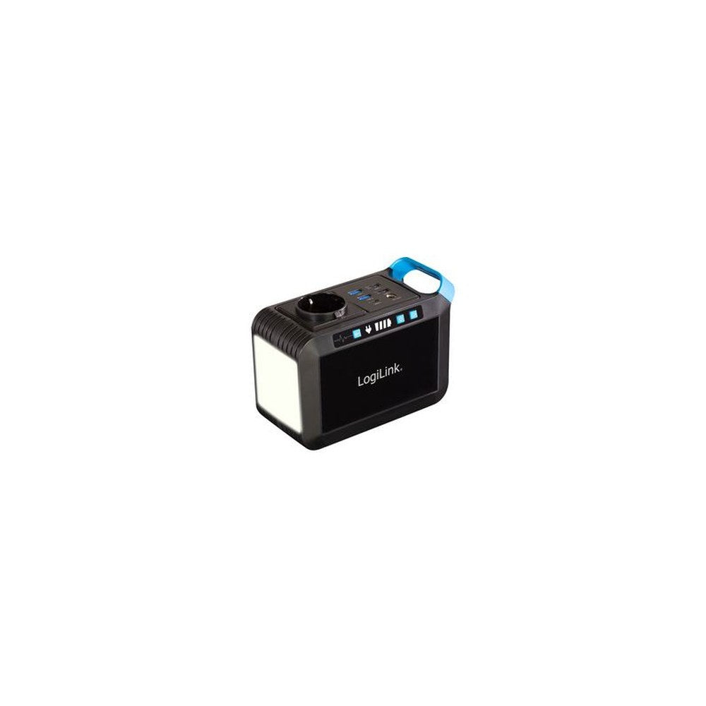 LogiLink Station de charge mobile, 80 watts, noir