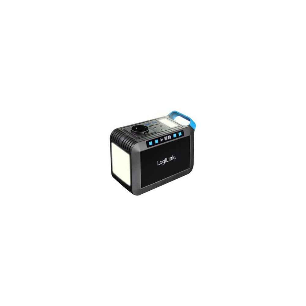 LogiLink Station de charge mobile, 200 watts, noir