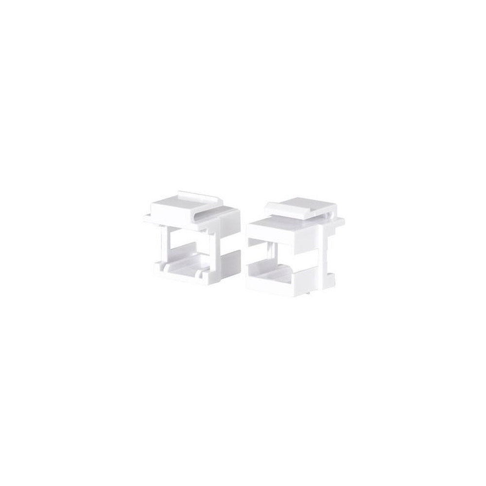 LogiLink Jeu de supports Keystone, plastique ABS, blanc