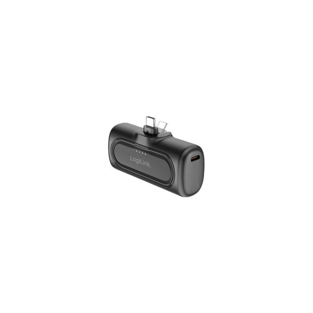 LogiLink Powerbank, 5.000 mAh, 2x USB-C, noir