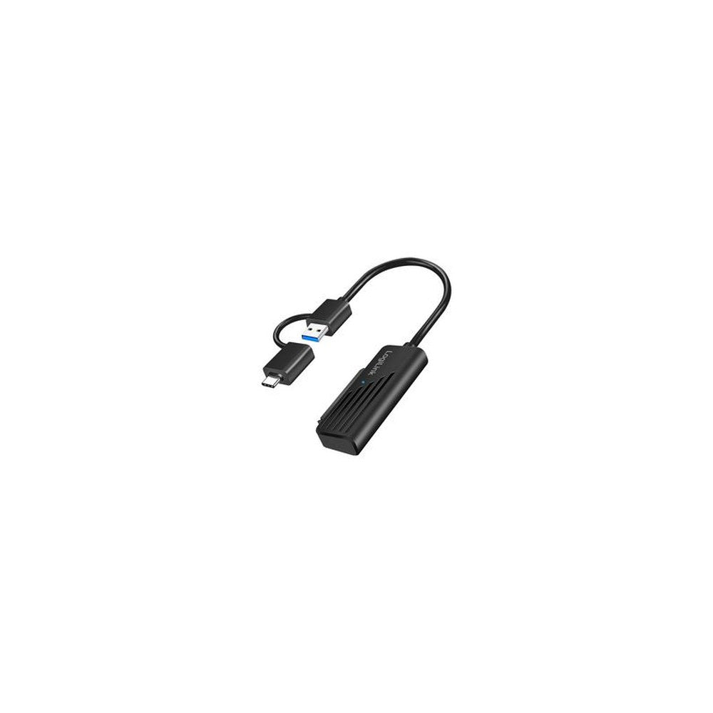 LogiLink USB 3.2 (Gen1) - SATA-Adapter, USB-A/USB-C - SATA