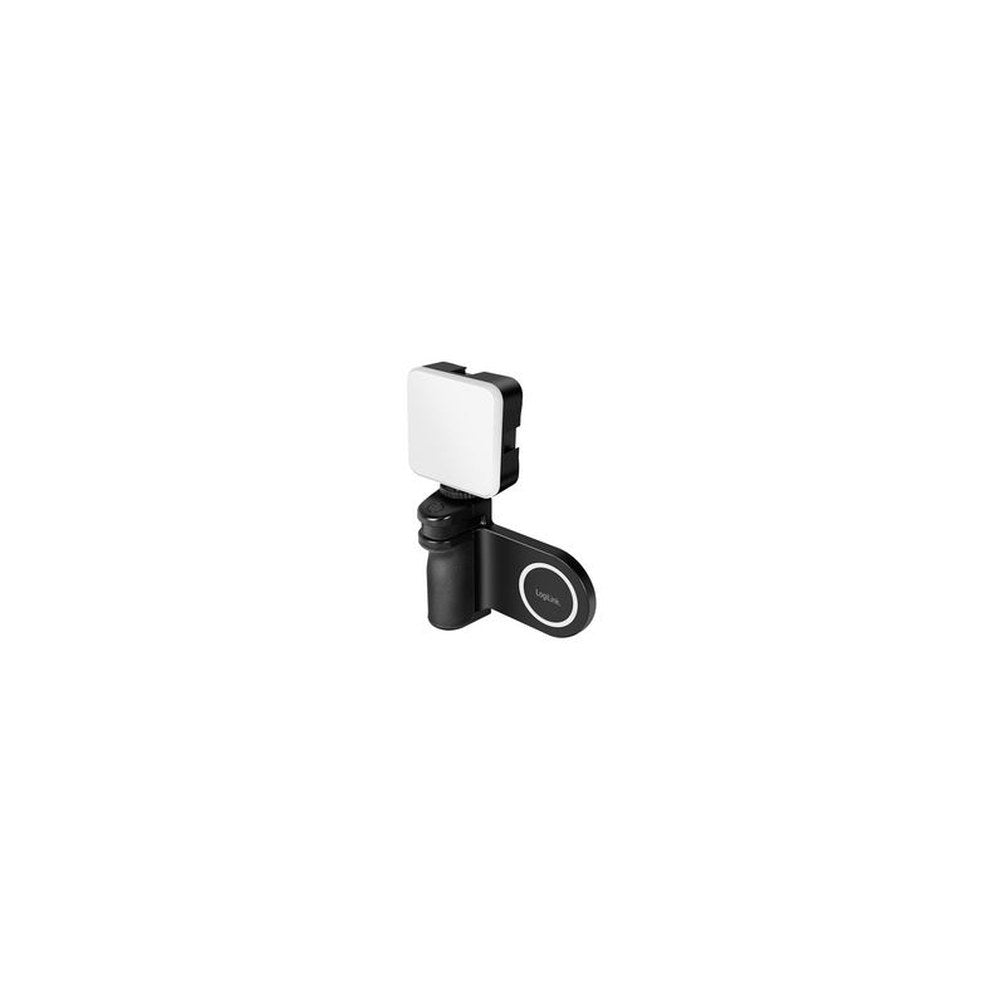 LogiLink Poignée magnétique pour smartphone avec lampe LED