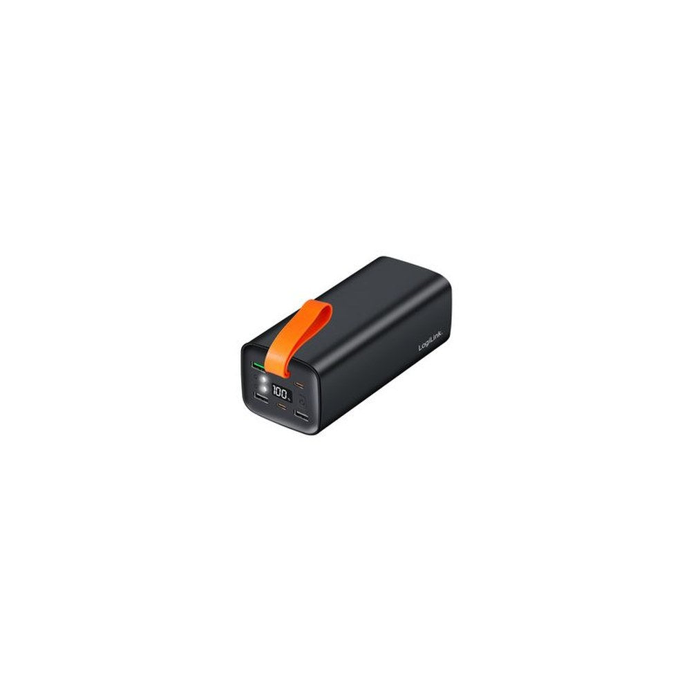 LogiLink Powerbank avec écran, 50.000 mAh, noir
