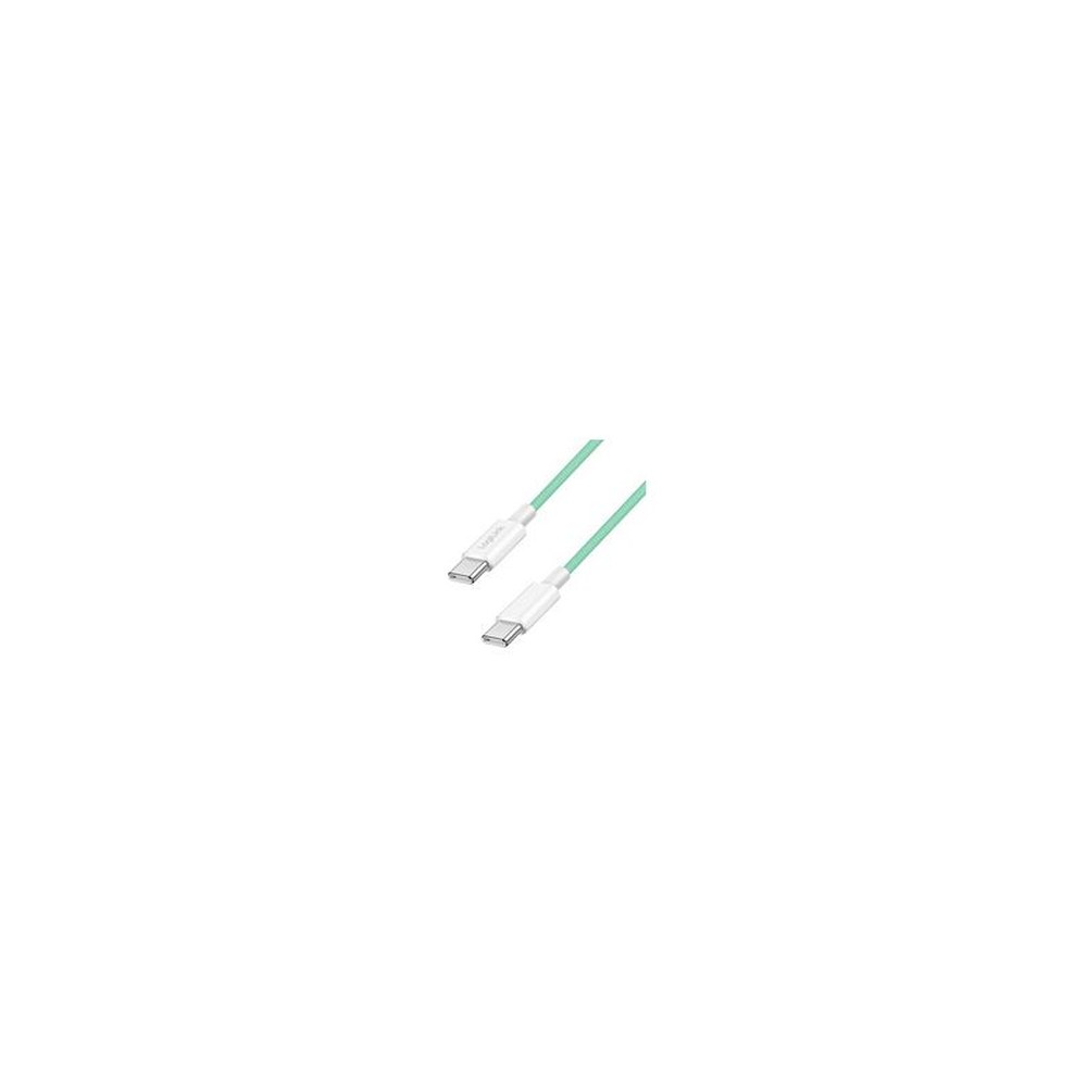 LogiLink Câble USB 2.0, USB-C - USB-C, 1,0 m, vert