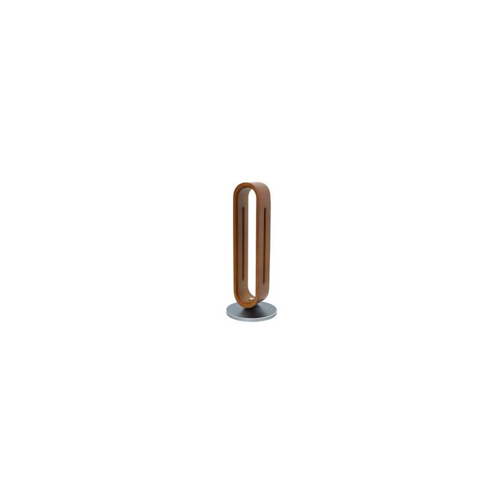 LogiLink Support pour casque audio, marron/argent