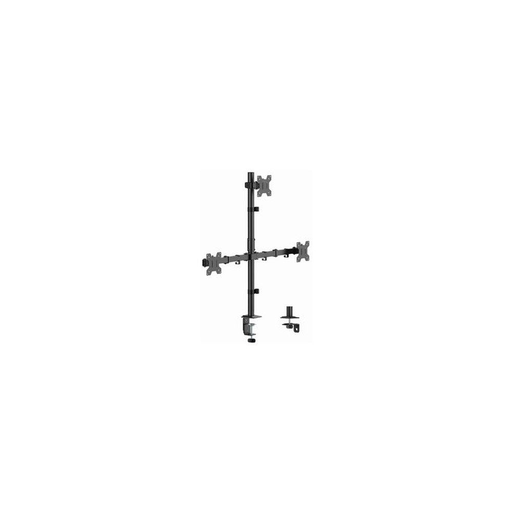 LogiLink Support triple écran, longueur bras 376 mm, noir