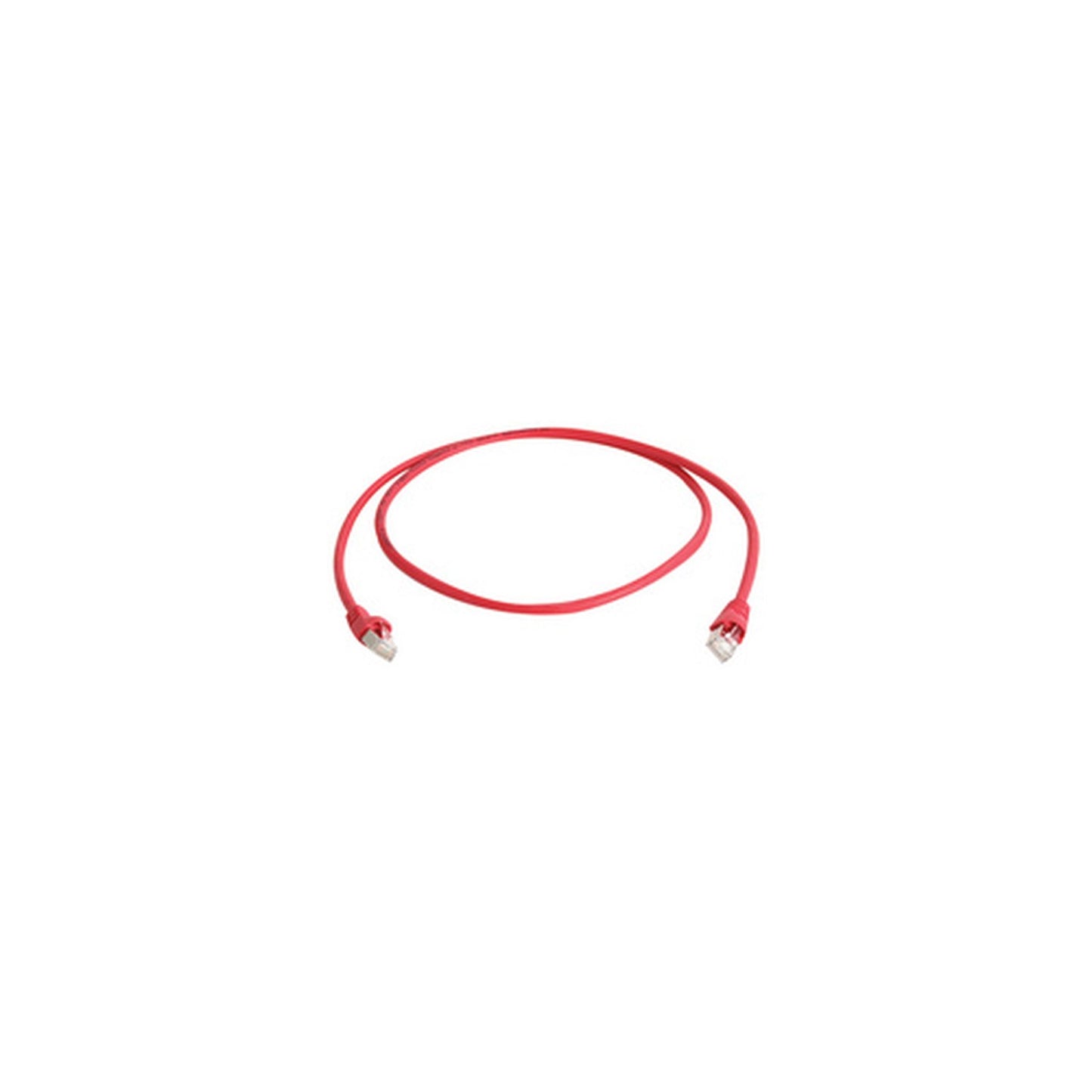 Telegärtner Câble patch, Cat.6A, S/FTP (profond), 5 m, rouge