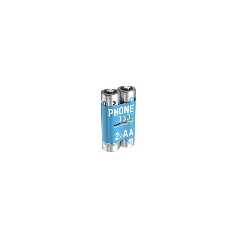 ANSMANN Pile Dect NiMH, Mignon AA, 1.300 mAh, blister de 2