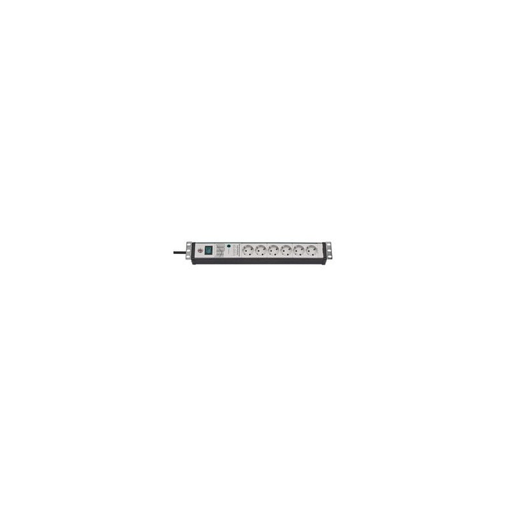 brennenstuhl 19" Steckdosenleiste Premium-Line, 6-fach
