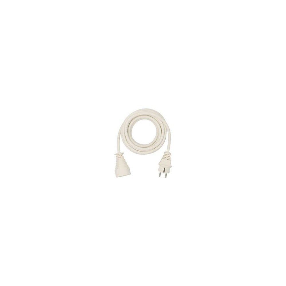 brennenstuhl Rallonge électrique, plastique, blanc, 5 m