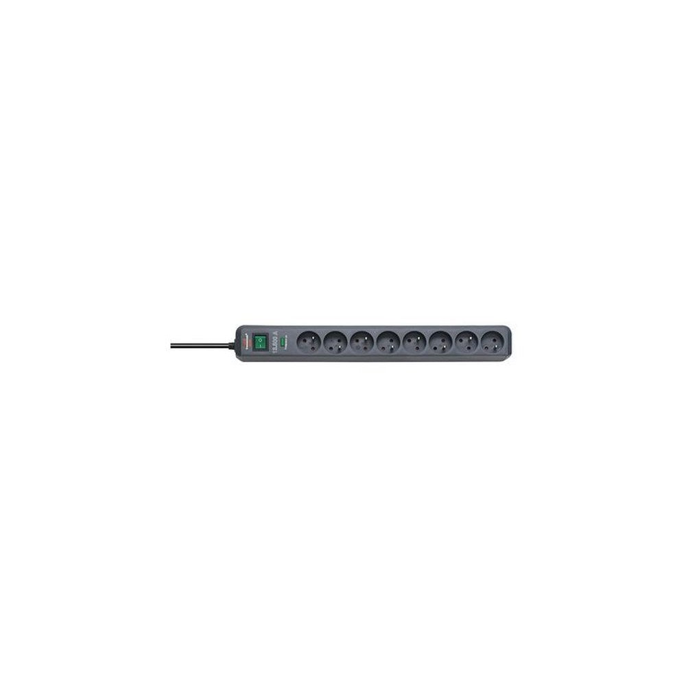 brennenstuhl Prolongateur multiprise "Eco-Line", 8 prises