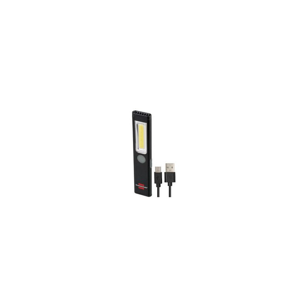 brennenstuhl Lampe de poche LED rechargeable PL 200 AC, noir