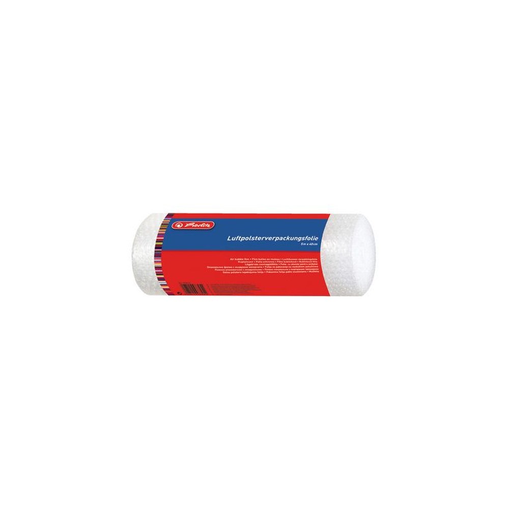 herlitz Film à bulles d'air, 400 mm x 5 m, épaisseur: 0,07mm