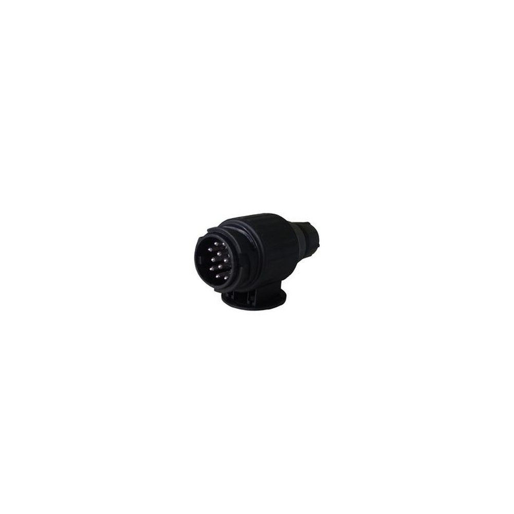 IWH Prise de voiture, 13 broches, plastique, noir