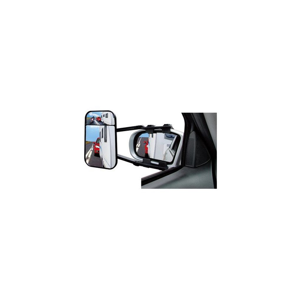 IWH Rétroviseur pour caravane XL Duo, avec angle mort