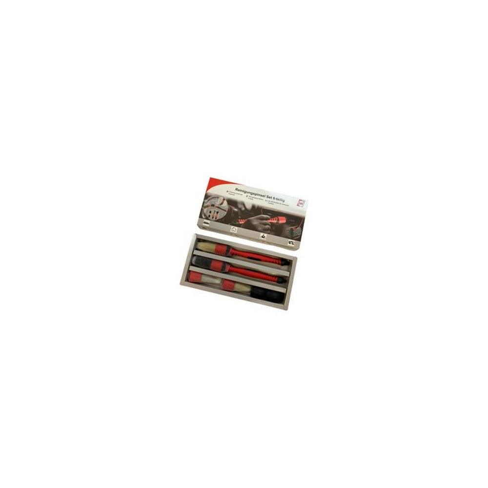 IWH Set de pinceaux d'entretien voiture & maison, 6 pièces