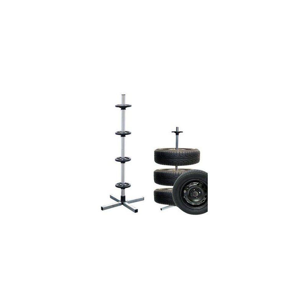 IWH Porte-jantes/pneus de voiture, pour 4 pneus de 225 mm