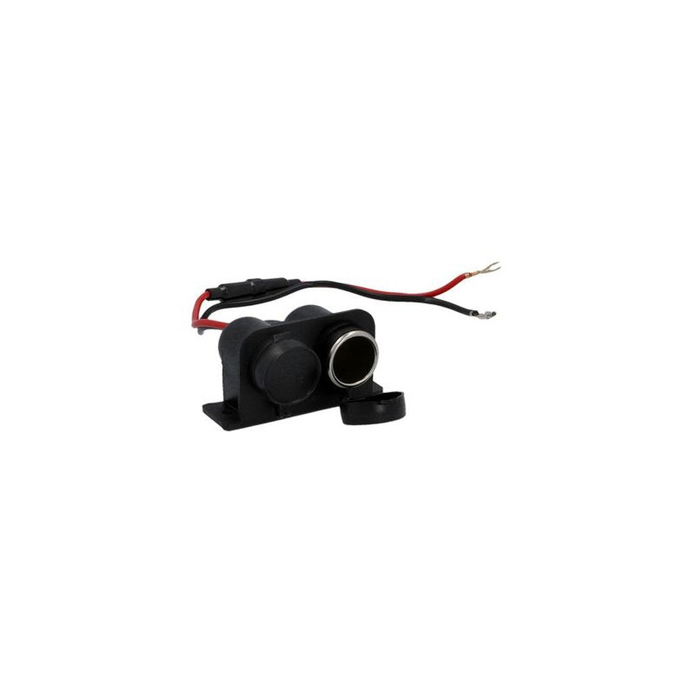 cartrend Prise de courant double, 6 & 12 V, max 8 A chacun