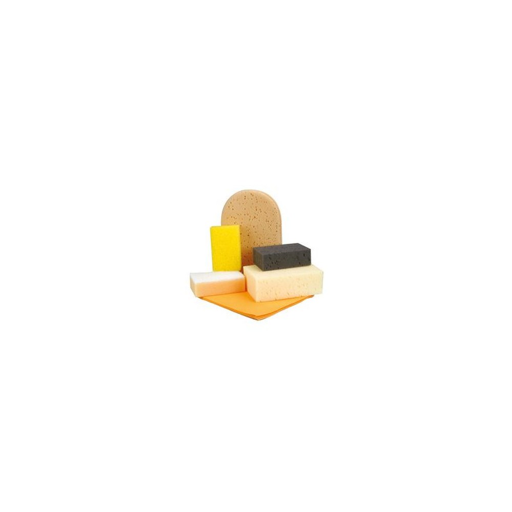 NIGRIN Kit lavage de voiture, 6 pièces, pour l'interieur et