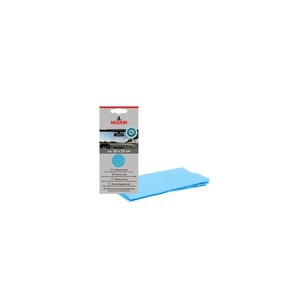 NIGRIN Chiffon anti-buée ECO, bleu, 250 x 230 mm