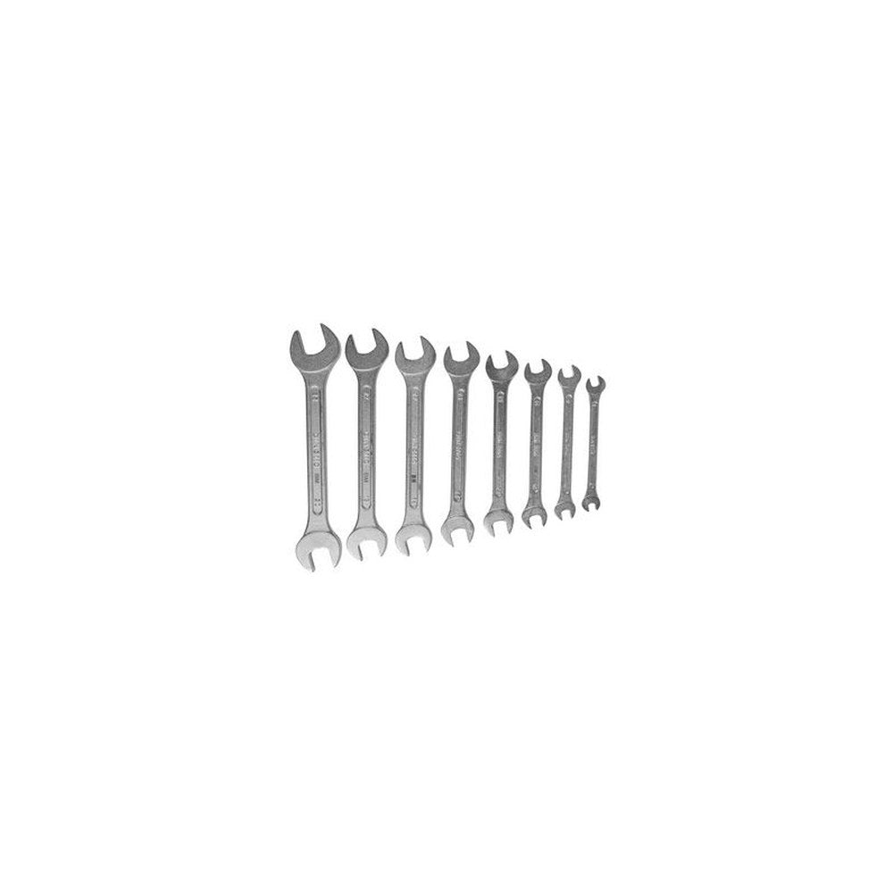 BRÜDER MANNESMANN Jeu de clé à fourche, 8 pièces