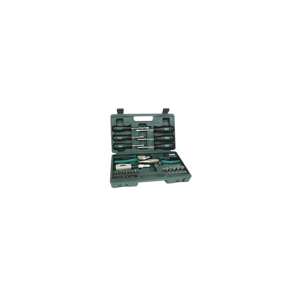 BRÜDER MANNESMANN Kit d'outils universels, 45 pièces