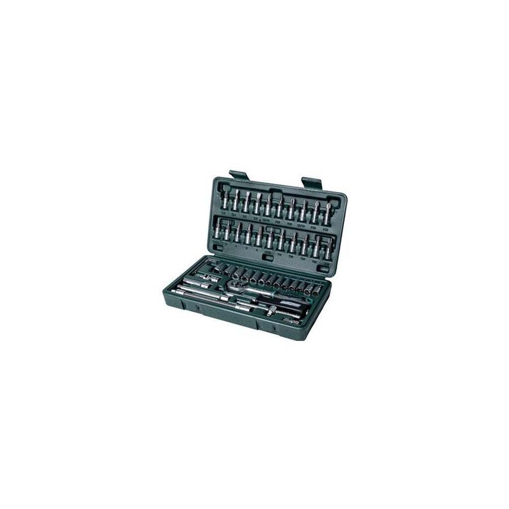 BRÜDER MANNESMANN Jeu de douilles 1/4", 46 pièces