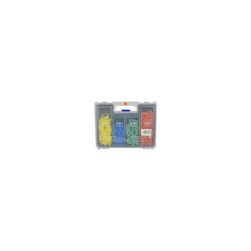 BRÜDER MANNESMANN Kit forets & chevilles, 300 pièces