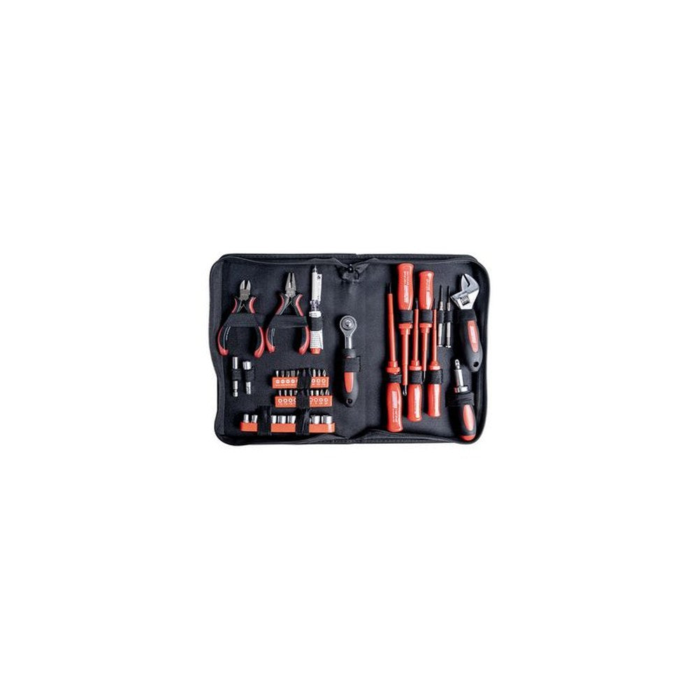 BRÜDER MANNESMANN Set d'outils pour électronique, 45 pièces