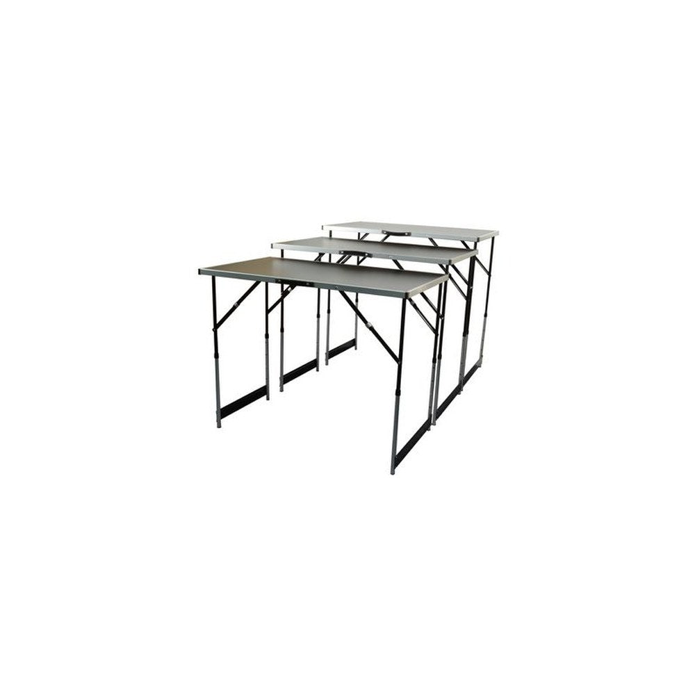 BRÜDER MANNESMANN Table multifonction, set de 3