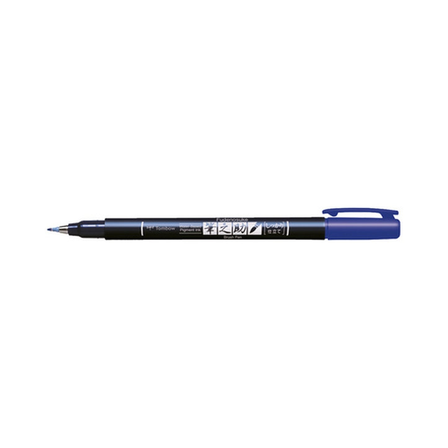 Tombow Stylo de calligraphie Fudenosuke, bleu