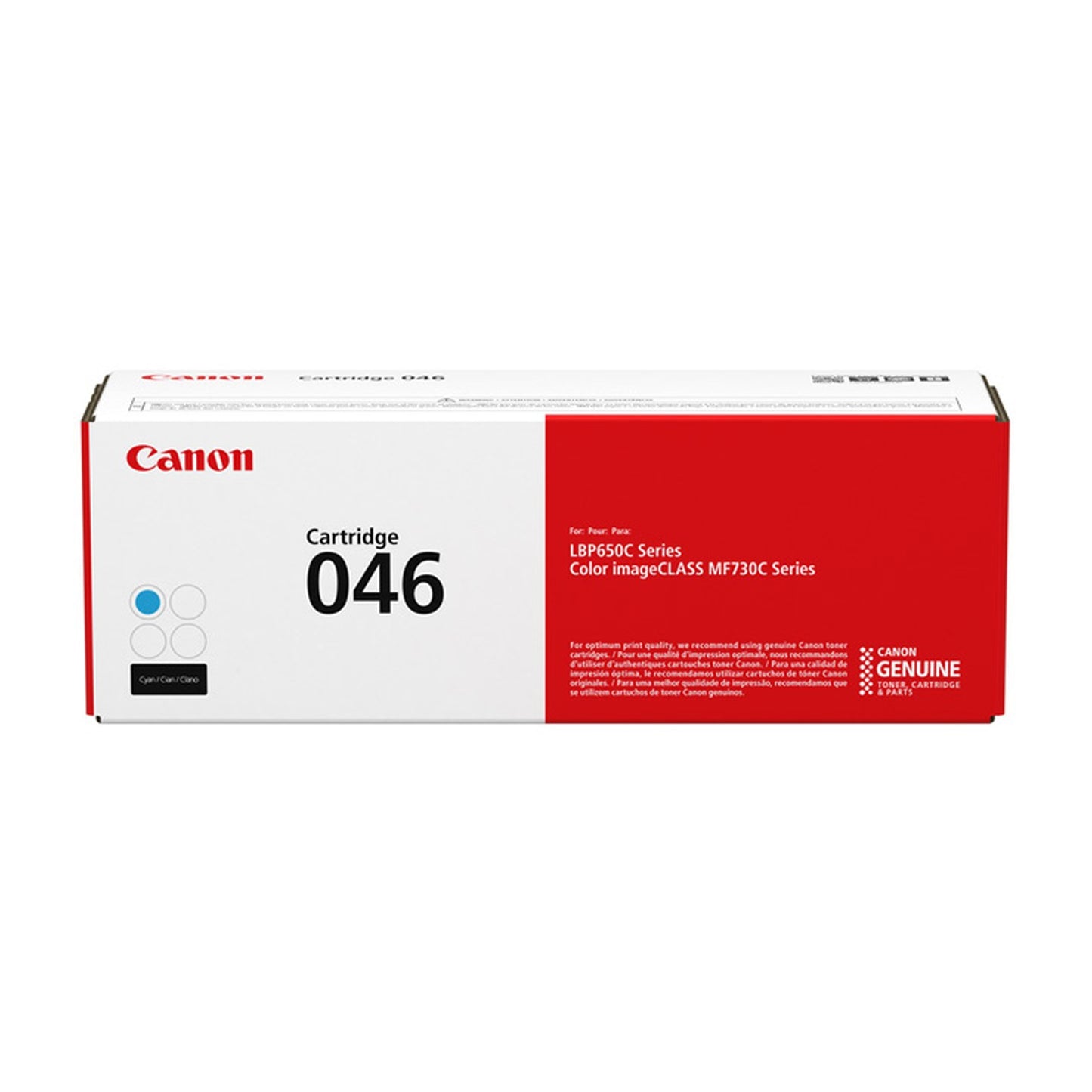 Toner d'origine Canon 1249C002 / 046 - cyan