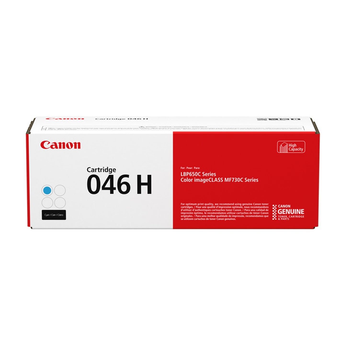 Toner d'origine Canon 1253C002 / 046H - cyan