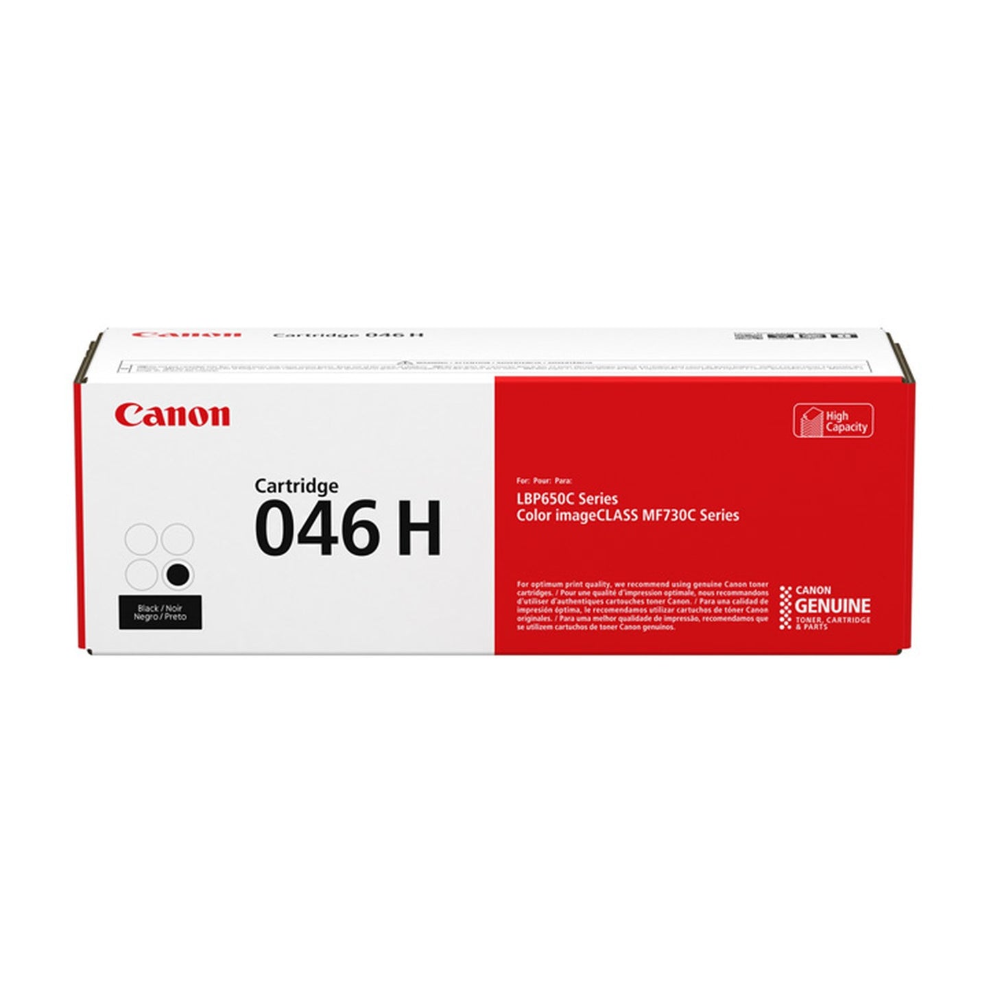 Toner d'origine Canon 1254C002 / 046H - noir