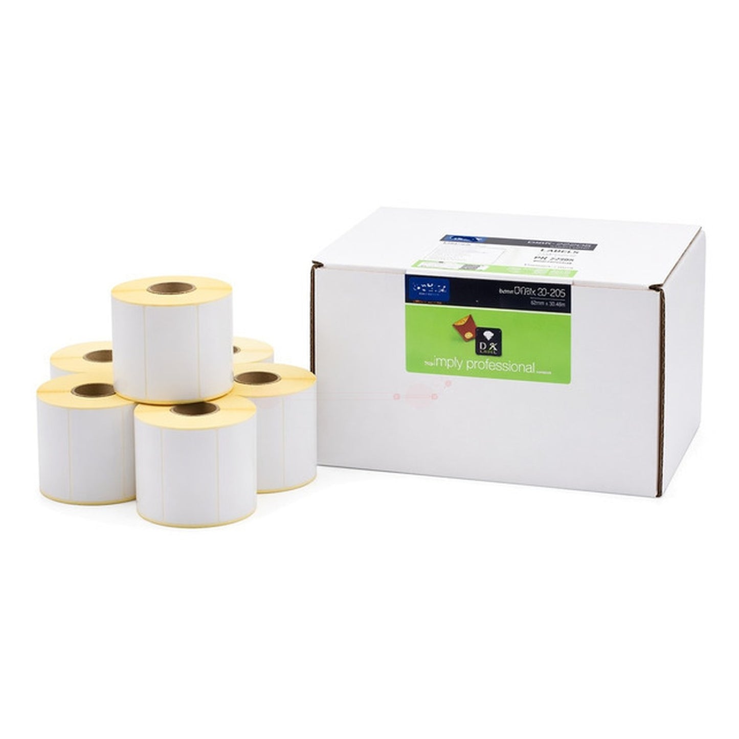 Rouleau d'étiquettes d'origine Dymo 13186 / S0722420 - blanc