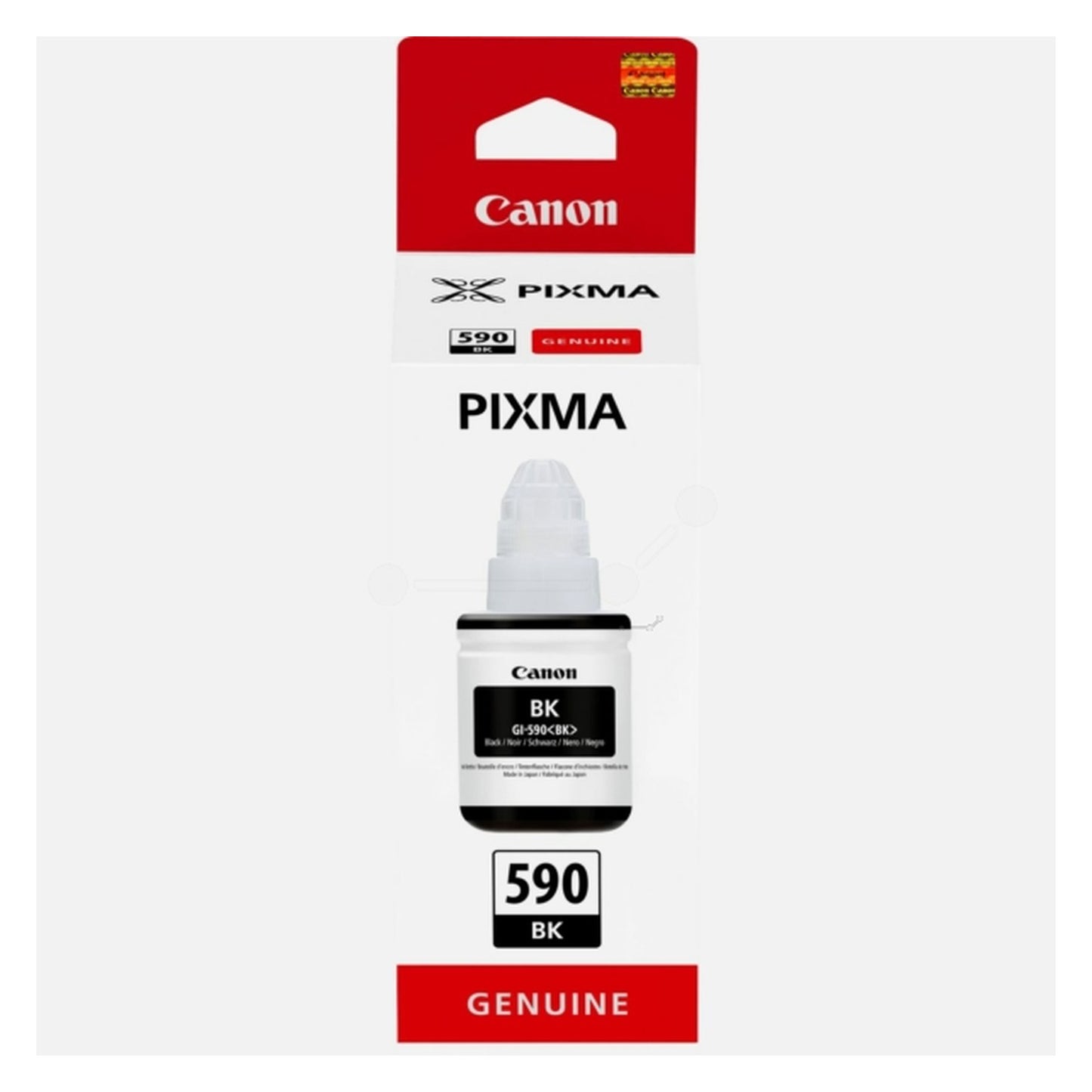 Bouteille d'encre d'origine Canon 1603C001 / GI-590 BK - noire