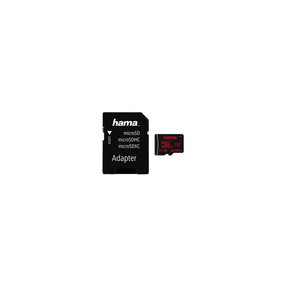 hama Carte mémoire micro SecureDigital HC, classe 3, 64 Go