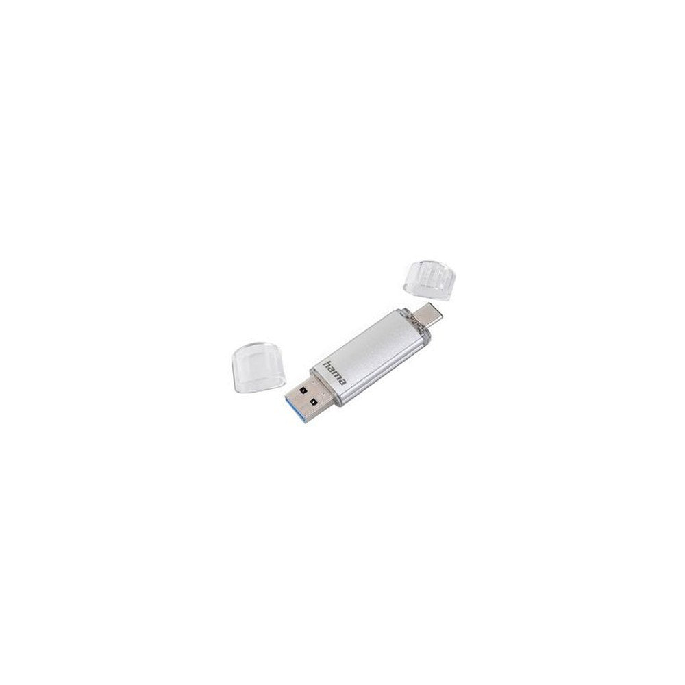 hama Clé USB 3.0/3.1 "C-Laeta", 64 GB, argent