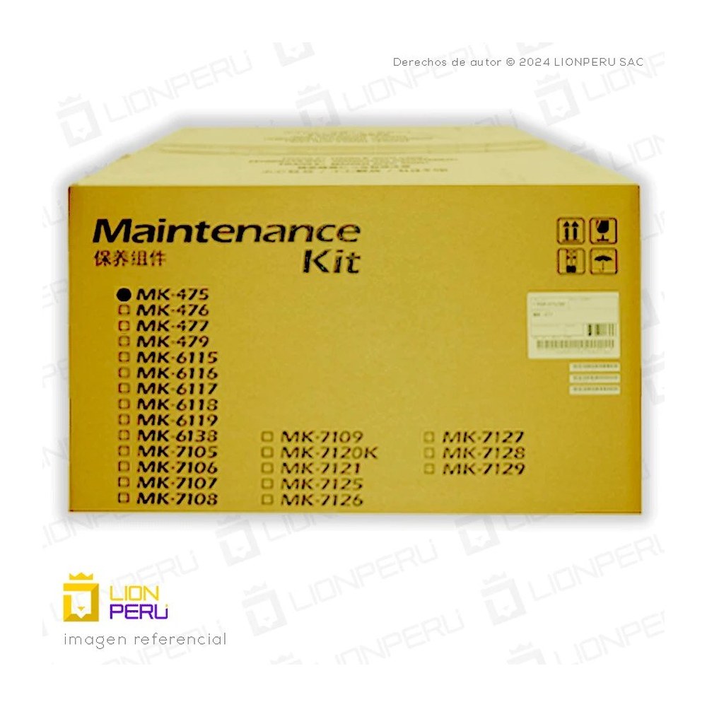 Kit d'entretien d'origine Kyocera 1702K38NL0 / MK-475