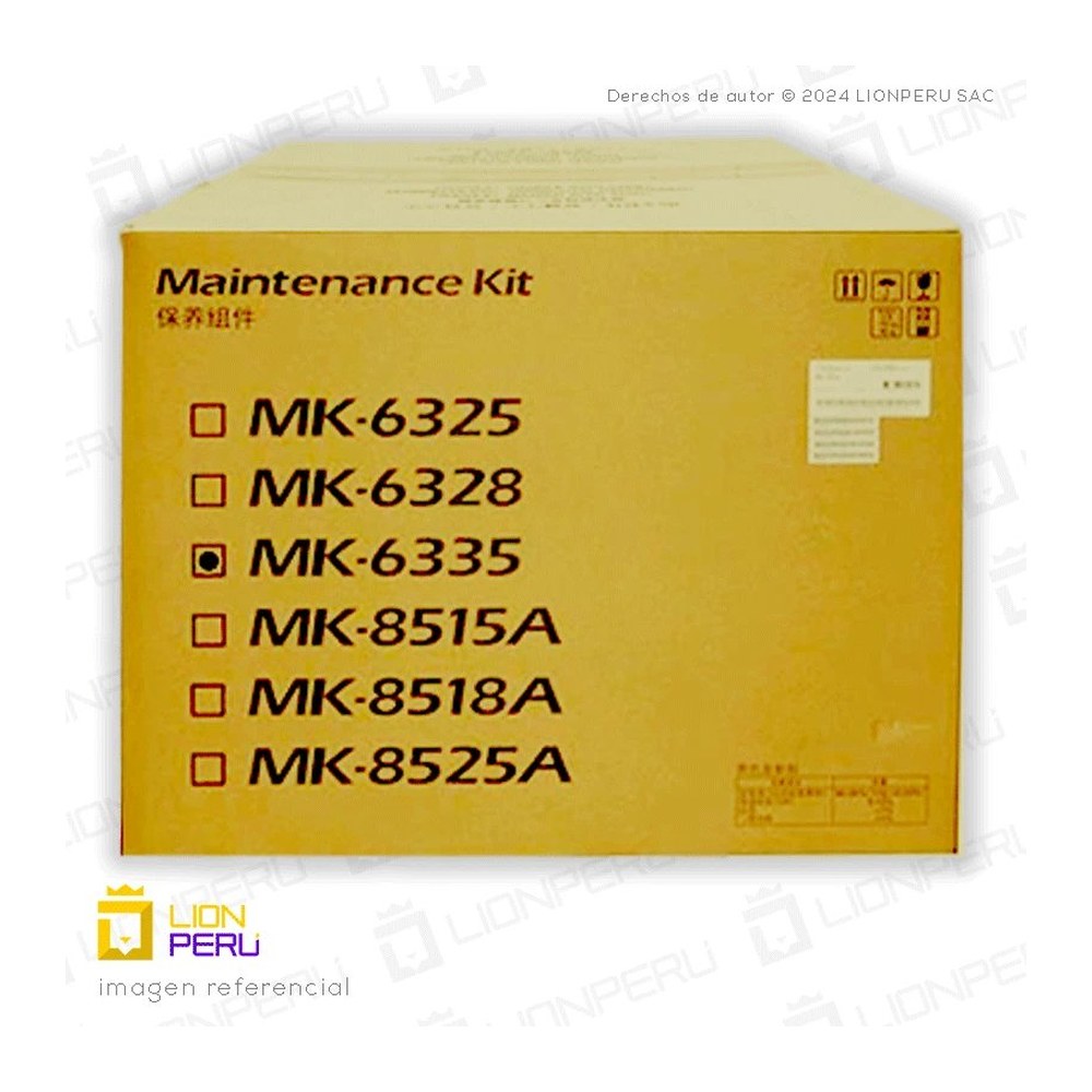 Kit d'entretien d'origine Kyocera 1702VK0KL0 / MK-6335