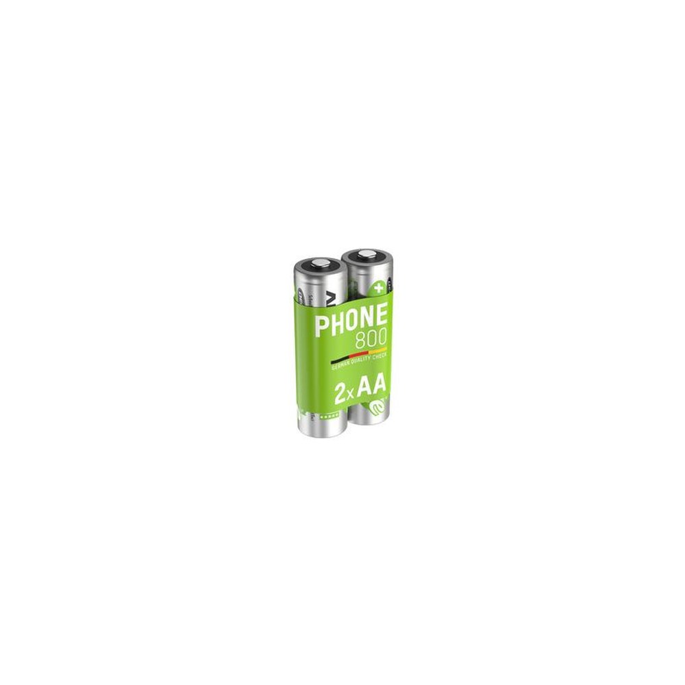 ANSMANN Pile Dect NiMH, Mignon AA, 800 mAh, blister de 2