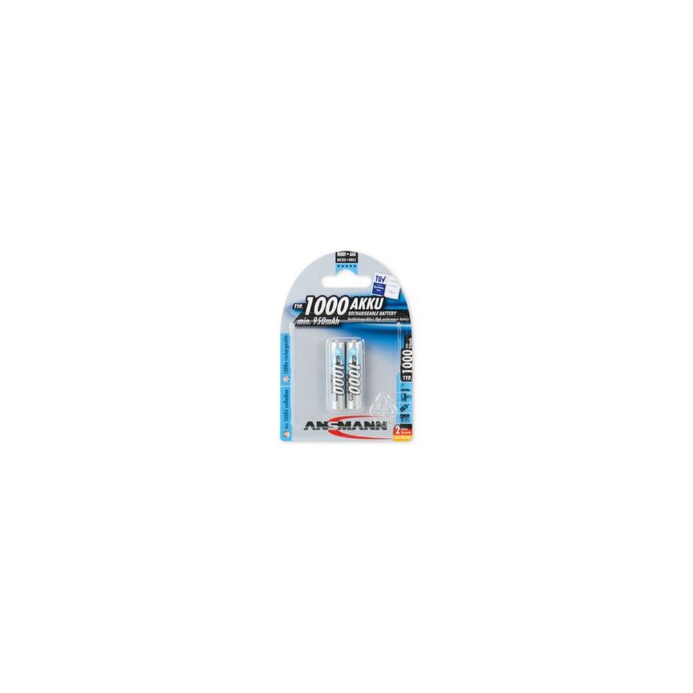 ANSMANN Pile rechargeable NiMH Premium, Micro AAA, 1.100 mAh