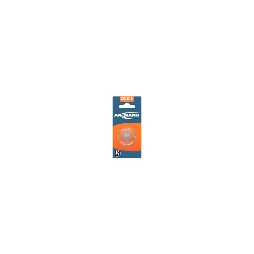 ANSMANN Pile bouton au lithium "CR1616", 3,0 Volt, blister