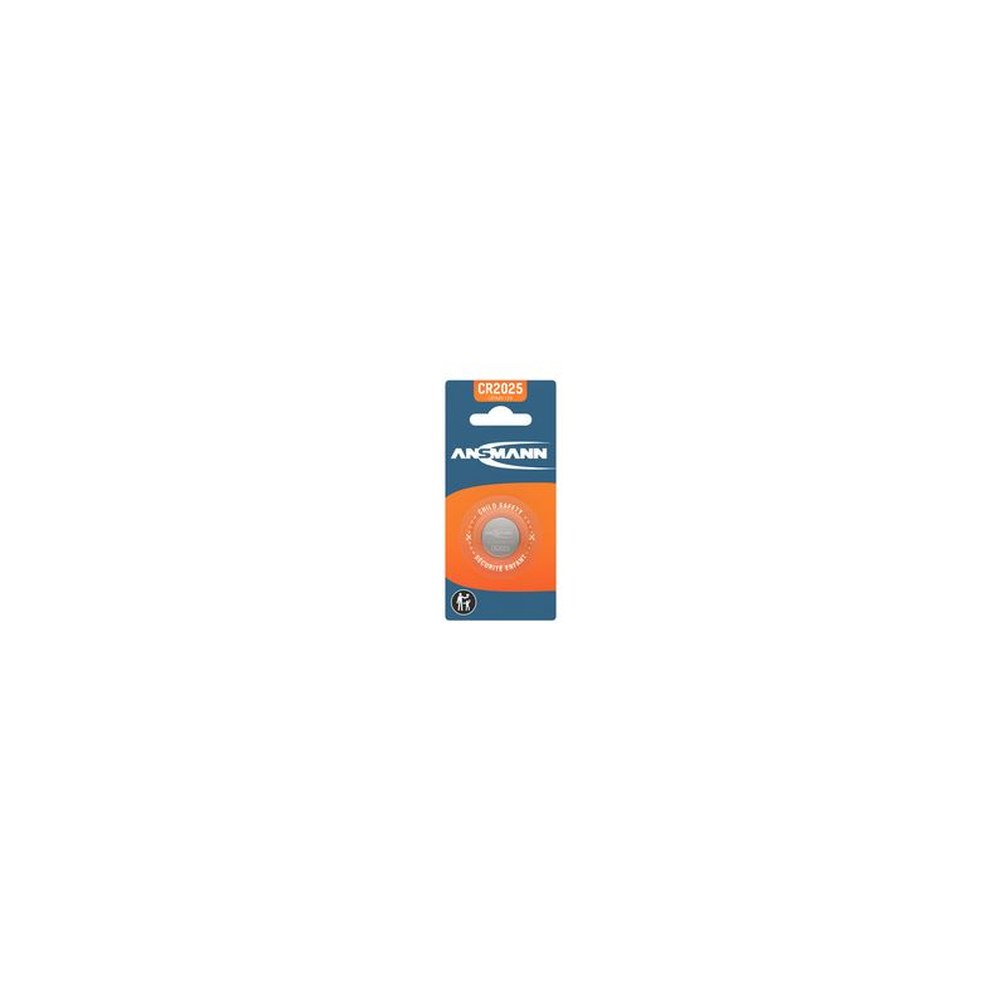 ANSMANN Pile bouton au lithium "CR2025", 3,0 Volt, blister