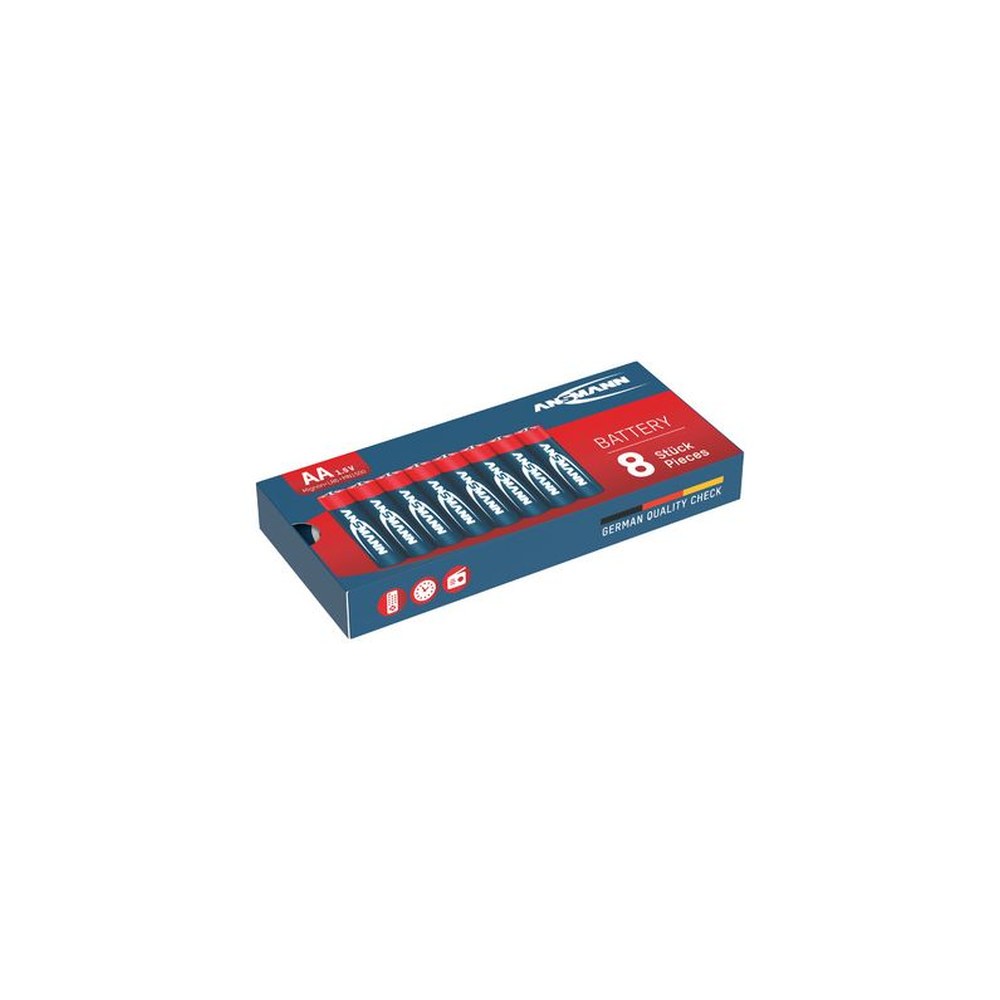 ANSMANN Pile alcaline, Migon AA, lot de 8