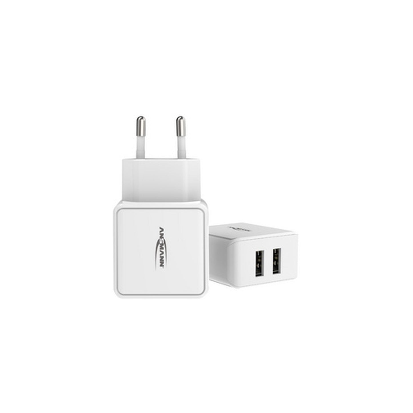 ANSMANN Chargeur USB Home Charger HC212, 2x port USB, blanc